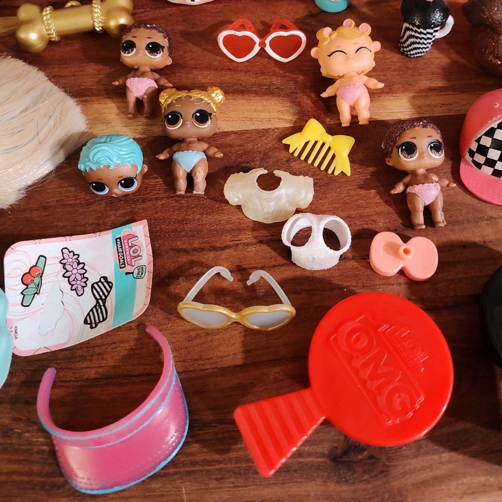 L.O.L. Surprise Tot & Baby Dolls With Accessories Lot - Picture 5 of 6